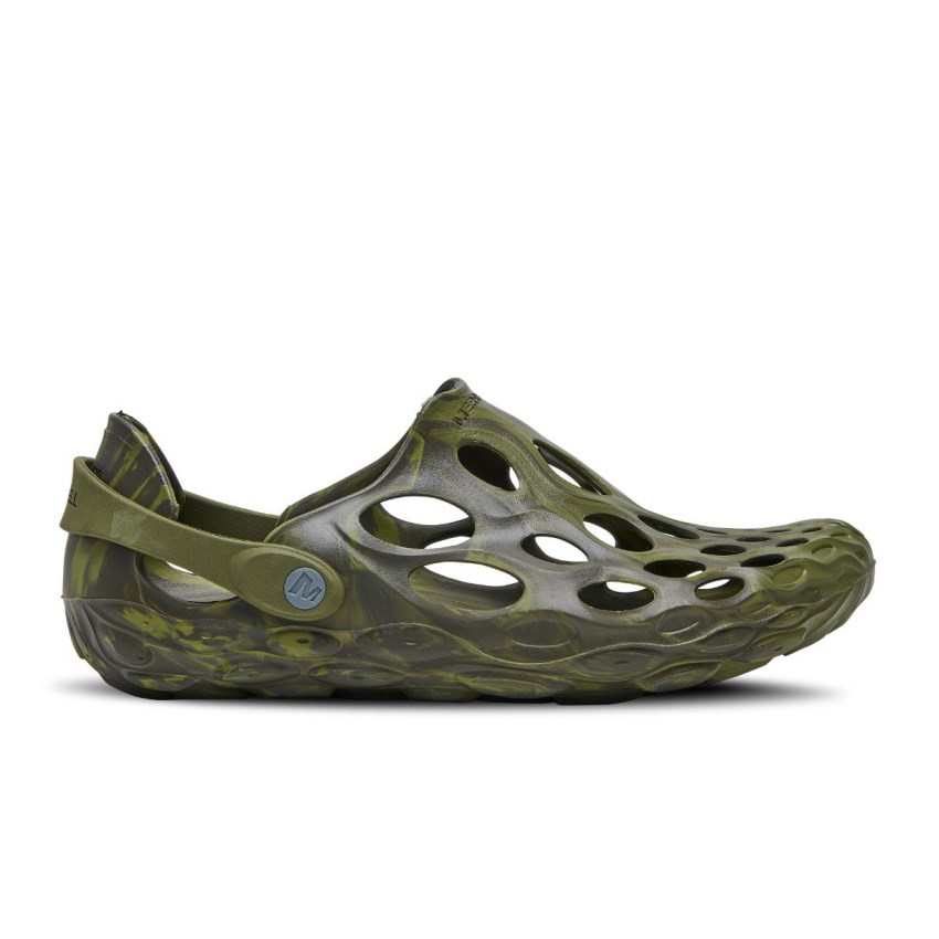 Sandales Merrell Hydro Moc Vert Olive Homme | Q.L.ZPGE